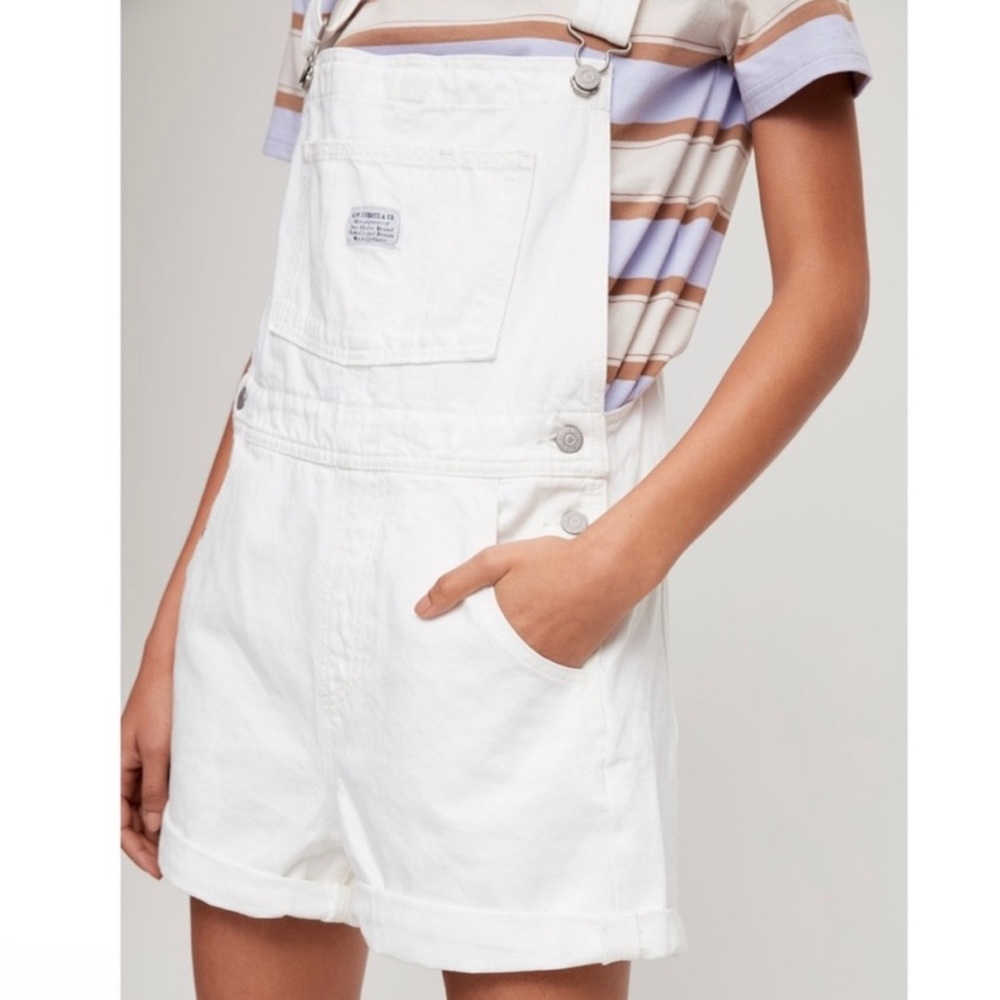 Levi’s Vintage Clean Sweep Shortalls Overalls Medium